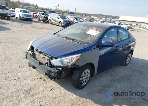2015 Hyundai Accent Gls из США, поврежденный, VIN KMHCT4AE5FU899991